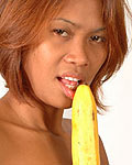 nude banana girl