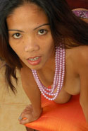 pink pearl necklace